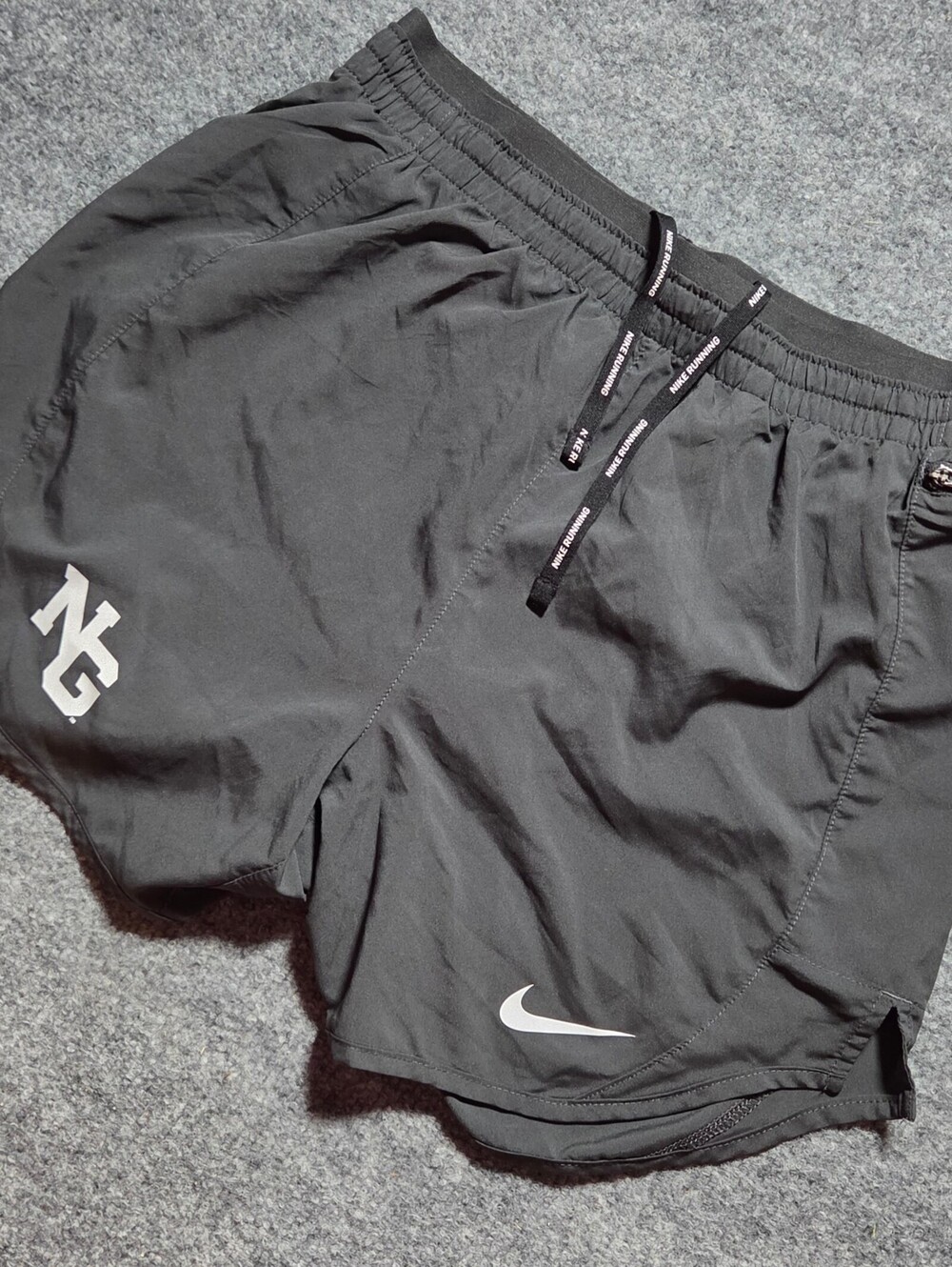 Nike Dri-FIT Black Running Shorts Size L